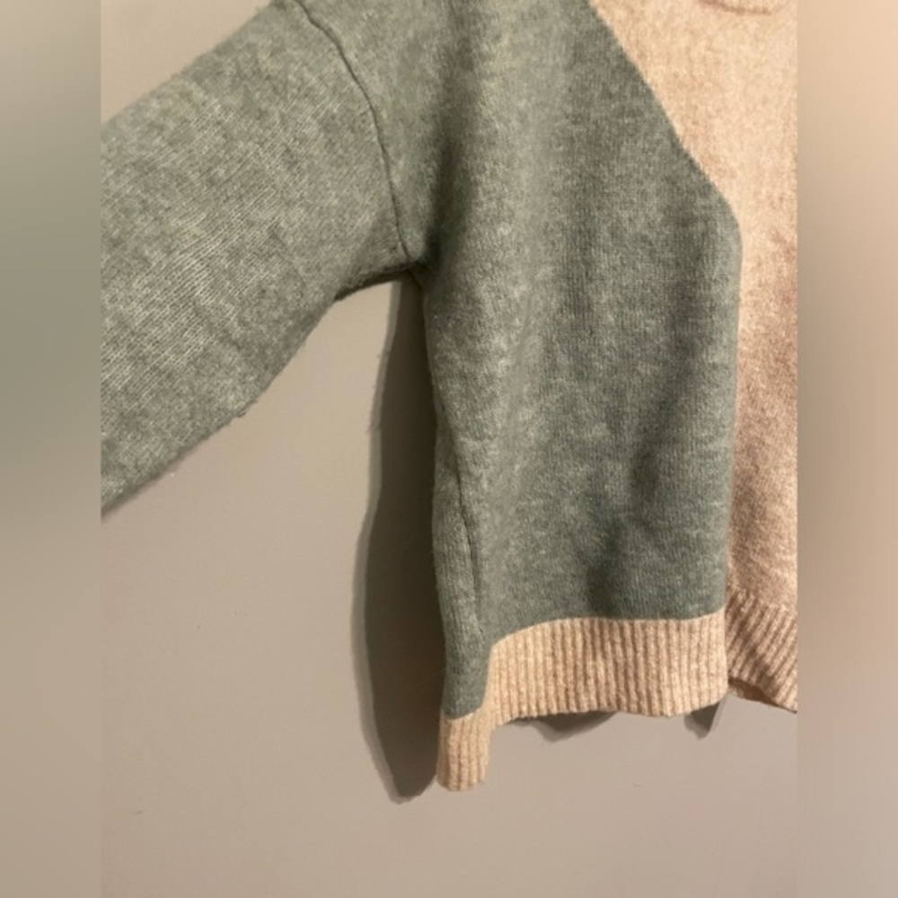 Madewell‎ Cedarbrook Pullover Sweater in Colorblock xxs wool blend - Picture 4 of 10